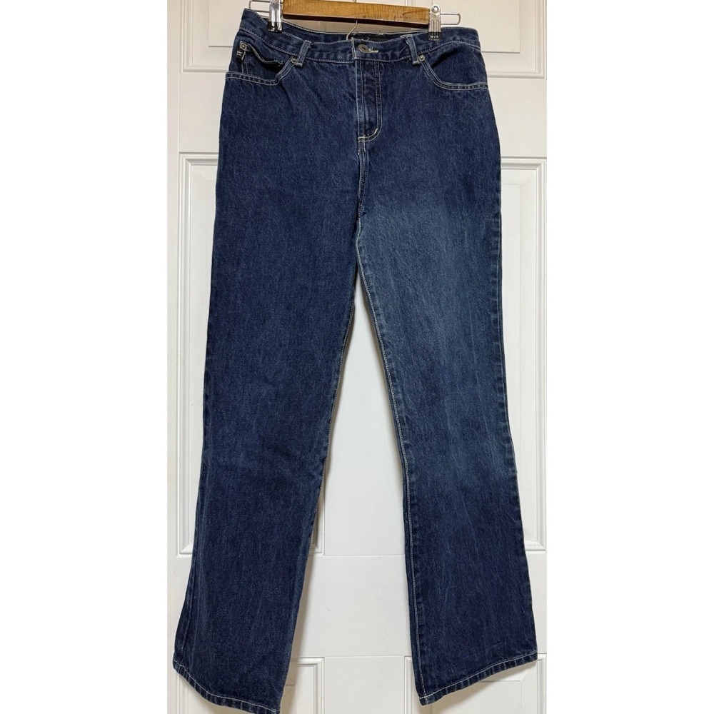 Vintage‎ Baby Phat Juniors Size 11 Blue Bootcut Jeans Pants